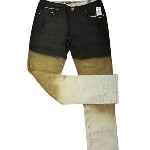 A. Tiziano Windsor Straight Fit Jeans (34)